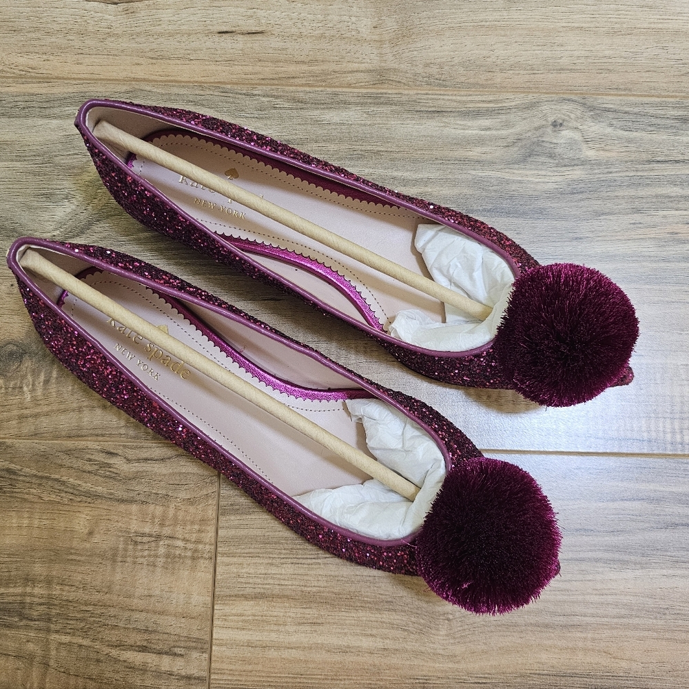 Kate Spade New York Annie Pom Pom Flat - Picture 10 of 14